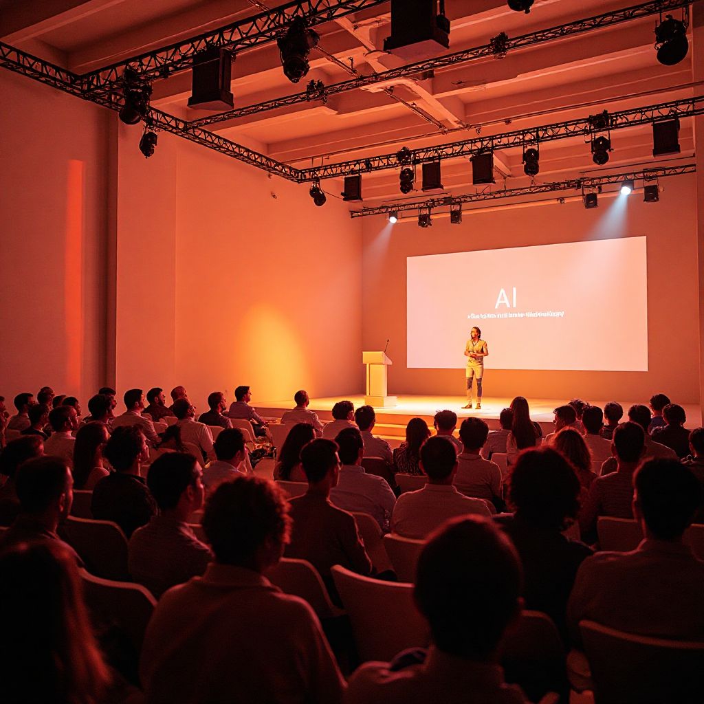 Conferenza sulla tecnologia IA a Roma